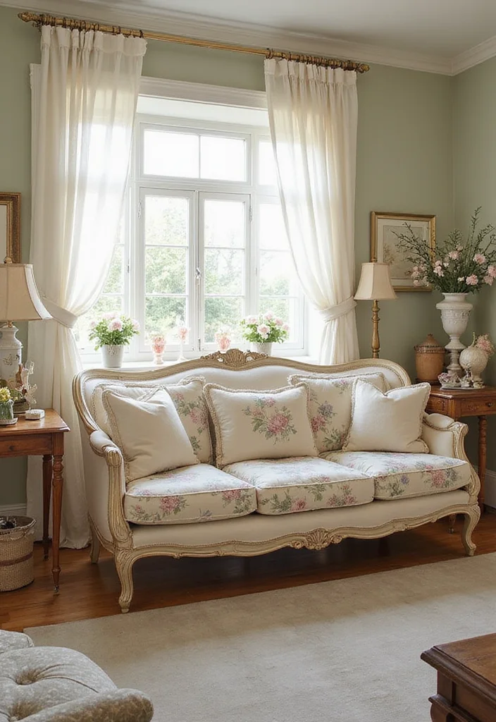15 Warm Living Room Themes That'll Wrap You in Comfort (Especially #10!) - 13. French Country 1