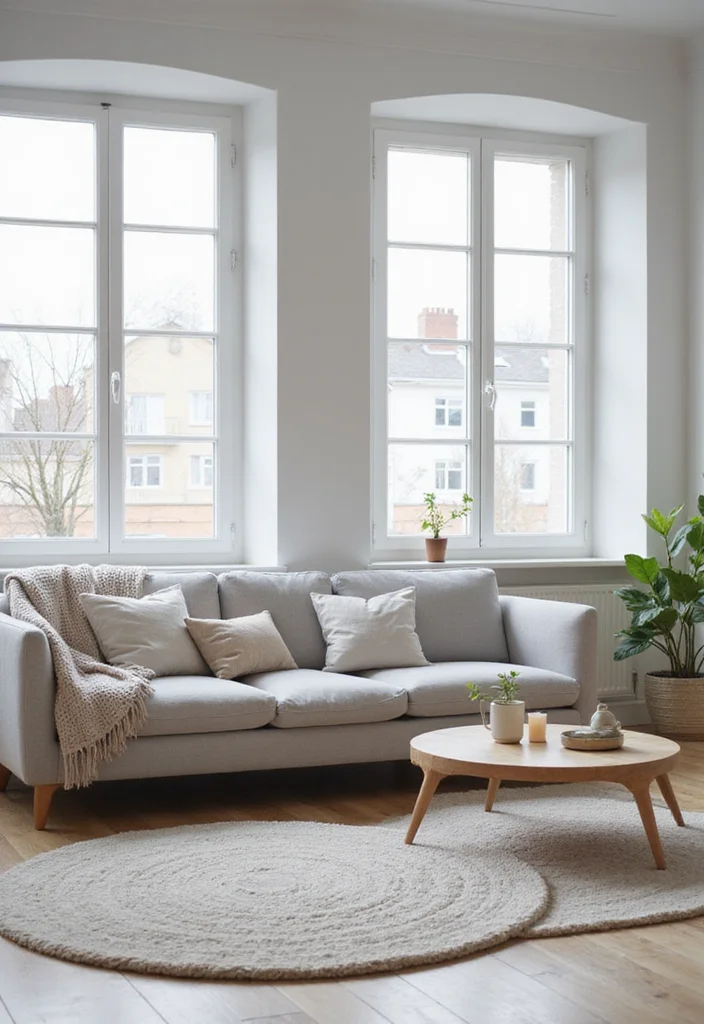15 Warm Living Room Themes That'll Wrap You in Comfort (Especially #10!) - 3. Scandinavian Simplicity 1