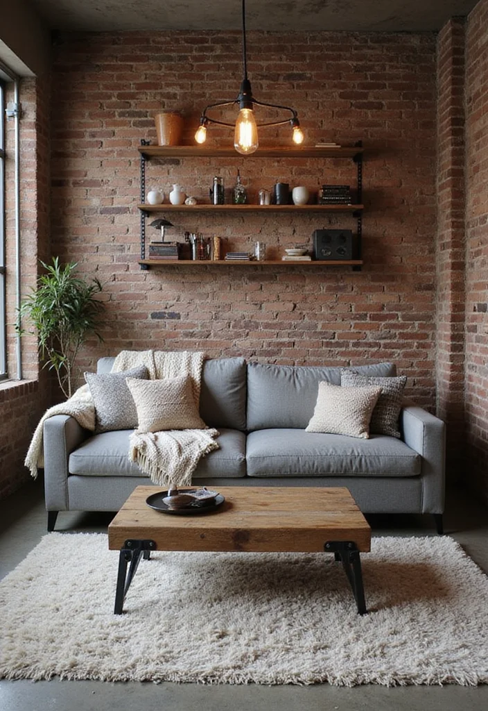 15 Warm Living Room Themes That'll Wrap You in Comfort (Especially #10!) - 7. Industrial Chic 1