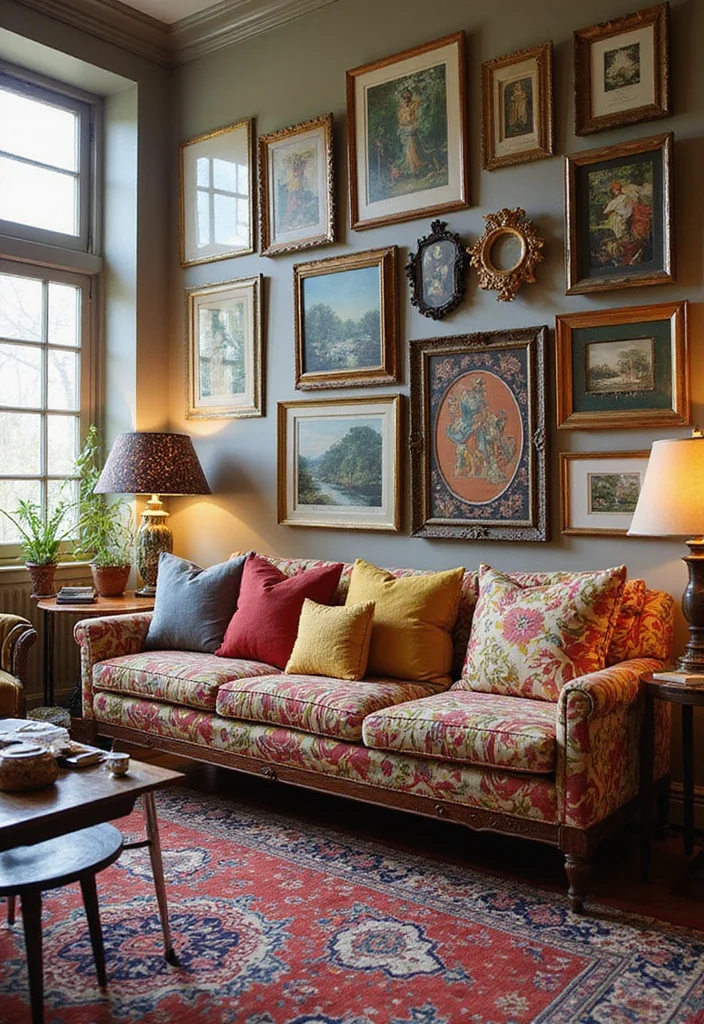 15 Warm Living Room Themes That'll Wrap You in Comfort (Especially #10!) - 9. Eclectic Mix 1