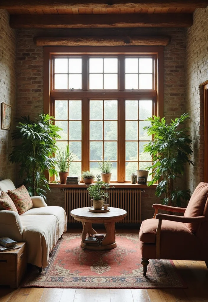 19 Vintage Decor Ideas to Create a Warm Rustic Atmosphere! - 13. Unique Furniture Arrangements 1