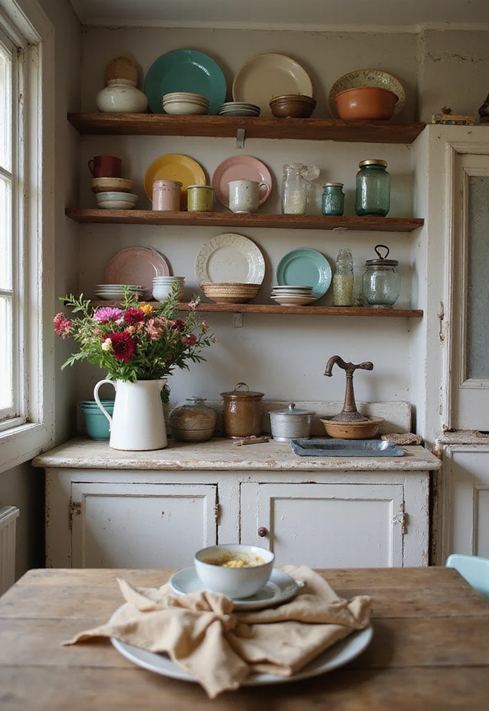 19 Vintage Decor Ideas to Create a Warm Rustic Atmosphere! - 8. Vintage Kitchenware 1
