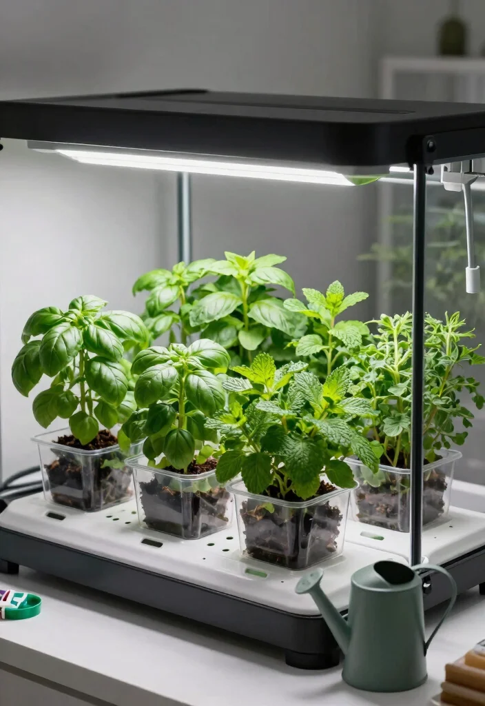 10 Must-Try Herb Garden Ideas That Will Spice Up Your Meals (You Won't Believe #3!) - 3. Hydroponic Herb Garden: Gardening without Soil! 1