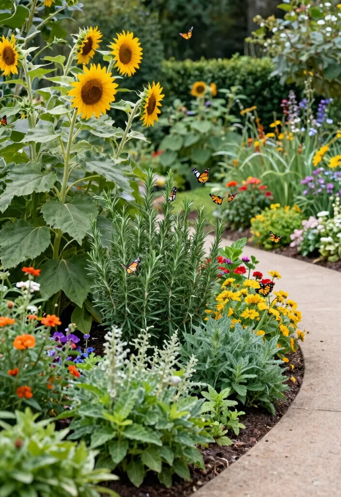 10 Must-Try Herb Garden Ideas That Will Spice Up Your Meals (You Won't Believe #3!) - 6. Edible Landscaping: A Garden that Works for You 1