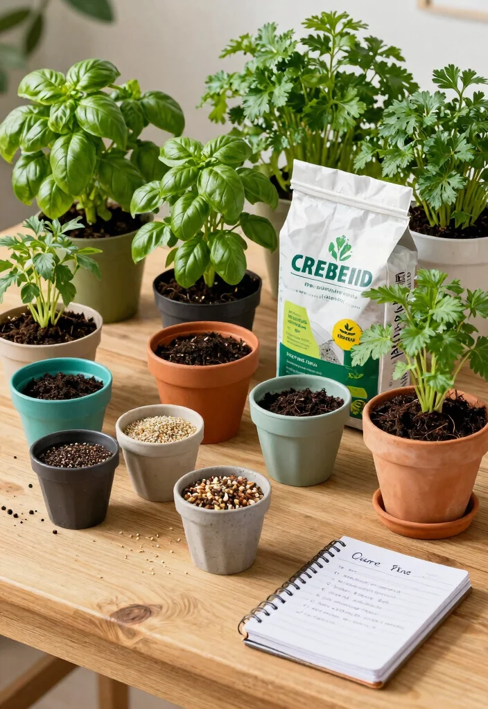 10 Must-Try Herb Garden Ideas That Will Spice Up Your Meals (You Won't Believe #3!) - 7. Herb Garden Kits for Beginners: Easy Start 1