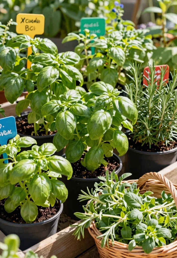 10 Must-Try Herb Garden Ideas That Will Spice Up Your Meals (You Won't Believe #3!) - 9. Culinary Herb Garden: Spice Up Your Meals! 1