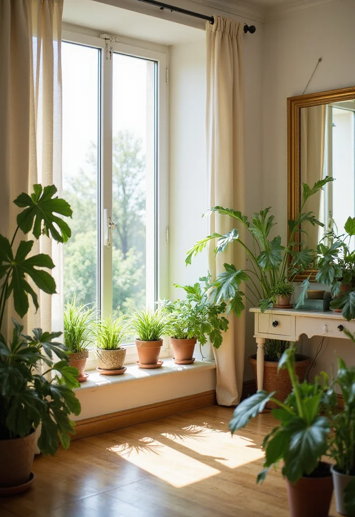 13 Home Plant Styling Tips That'll Make Your Guests Green with Envy! - 10. Add Natural Light Sources 1
