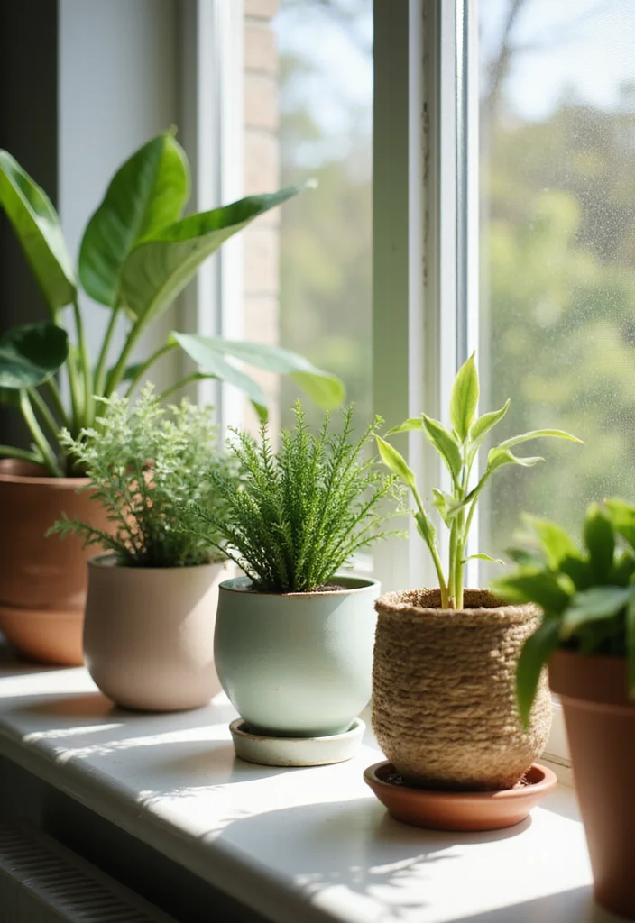 13 Home Plant Styling Tips That'll Make Your Guests Green with Envy! - 3. Use Decorative Pots 1