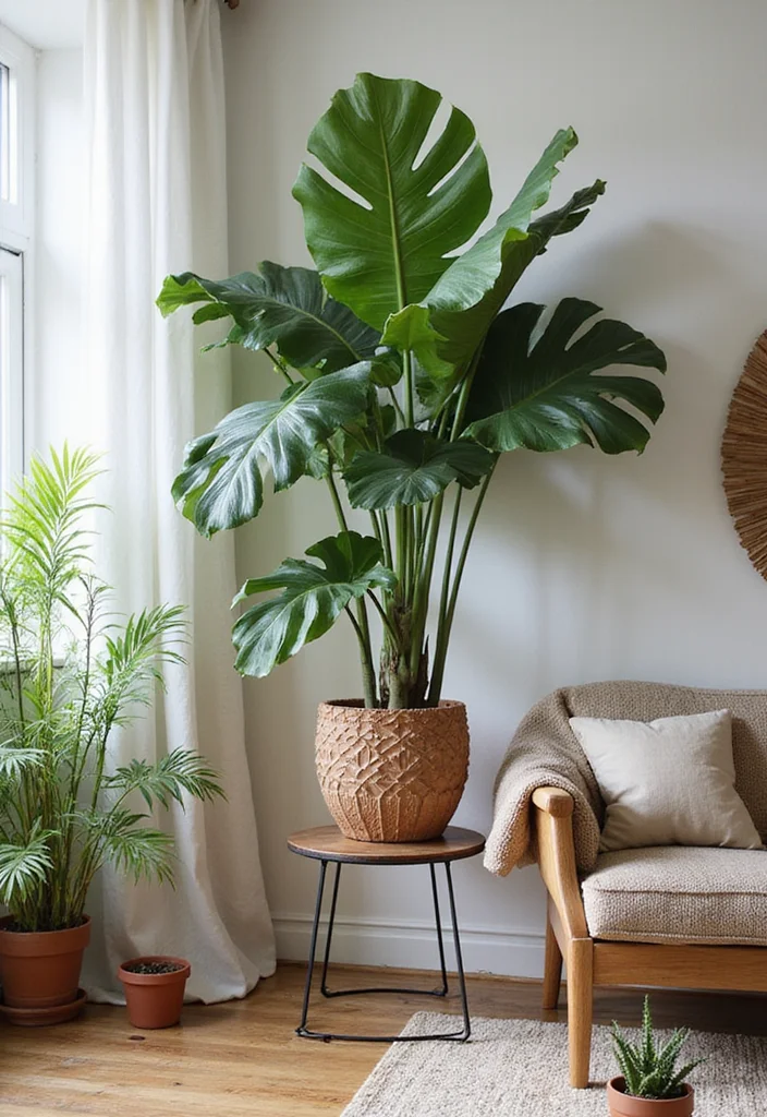 13 Home Plant Styling Tips That'll Make Your Guests Green with Envy! - 5. Create a Focal Point 1