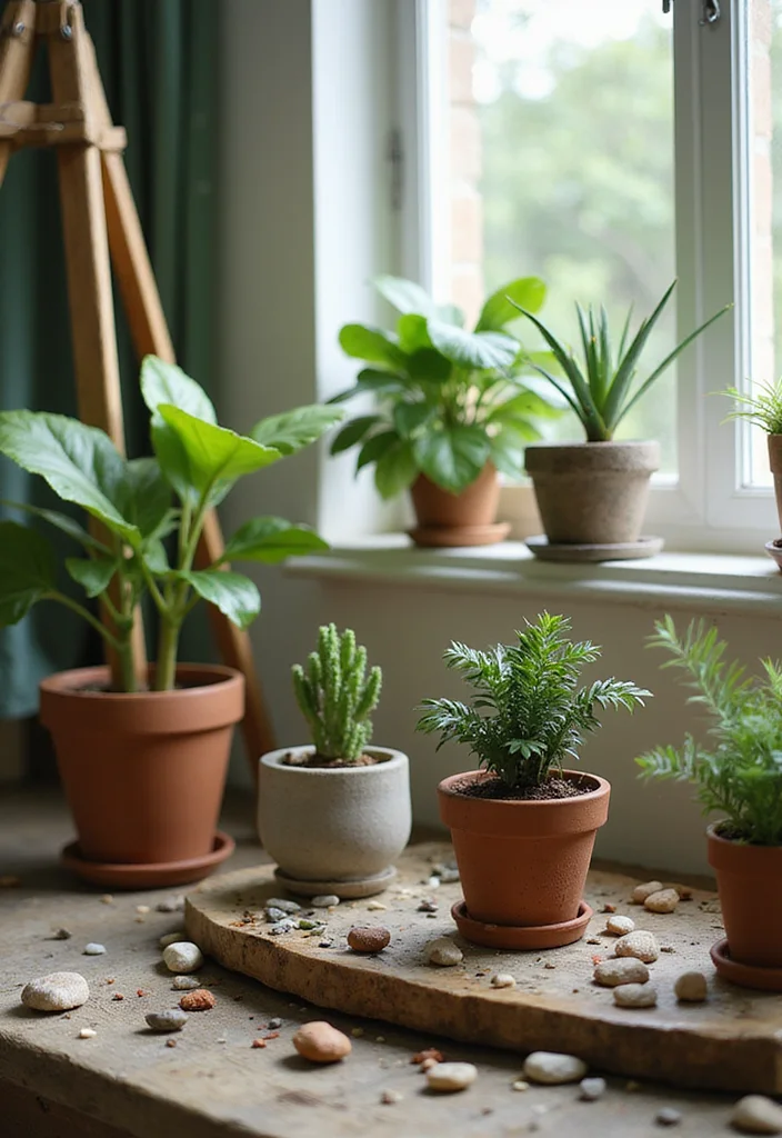 13 Home Plant Styling Tips That'll Make Your Guests Green with Envy! - 6. Incorporate Natural Elements 1