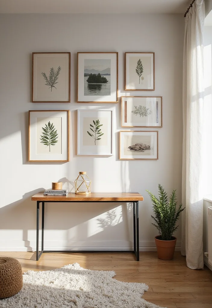 13 Hygge Decor Inspirations for an Inviting Scandinavian Home! - 7. Accent with Art 1