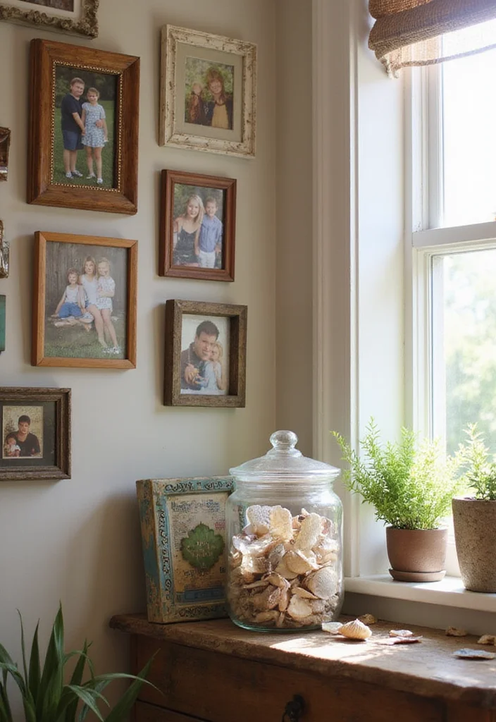18 Boho Vibes Decor Ideas That'll Help You Unwind (Warning: Extreme Relaxation Ahead!) - 15. Personalize Your Space with Memories 1