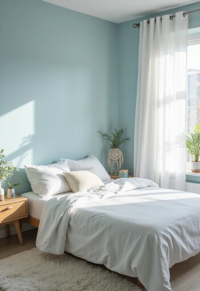 20 Color Palette Ideas for Interiors That Influence Your Mood - 1. Calming Blues and Soft Neutrals 1