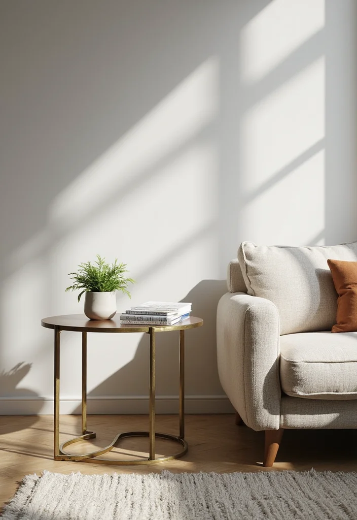 25 Functional Decor Pieces That Prove Minimalism Can Be Stylish (#14 Is Incredible!) - 19. Slim Side Tables 1