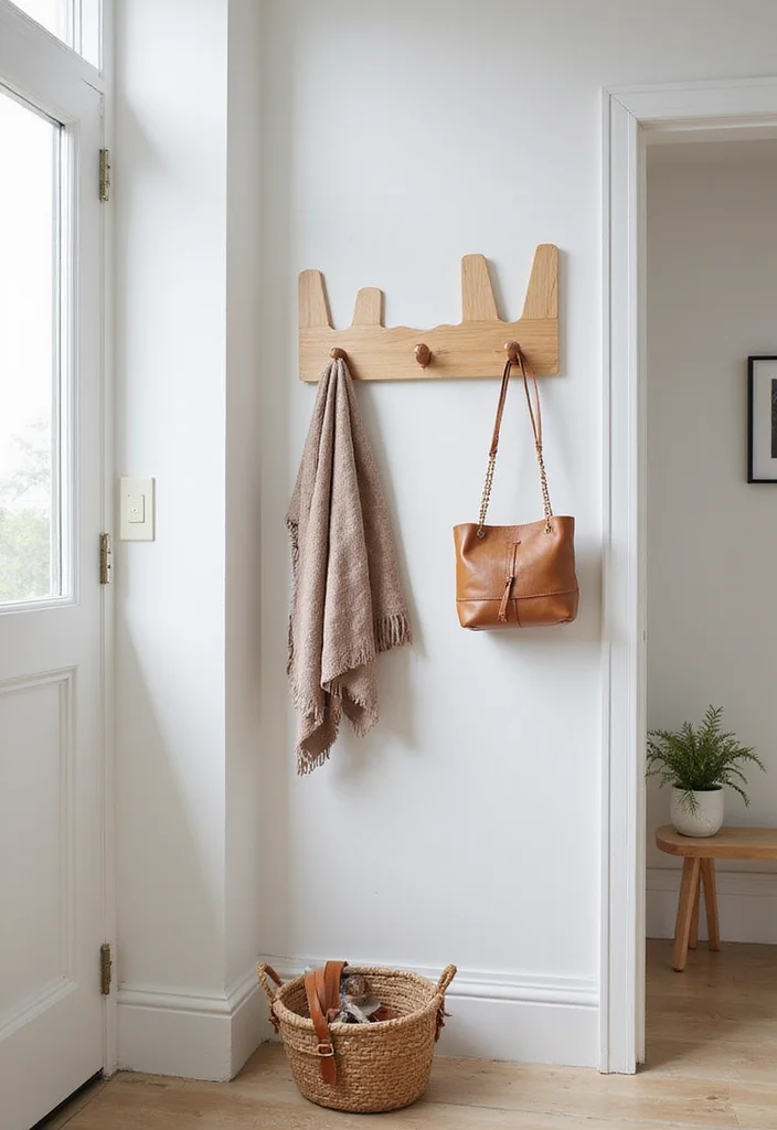 25 Functional Decor Pieces That Prove Minimalism Can Be Stylish (#14 Is Incredible!) - 21. Unique Wall Hooks 1