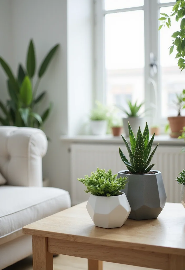25 Functional Decor Pieces That Prove Minimalism Can Be Stylish (#14 Is Incredible!) - 3. Geometric Planters 1