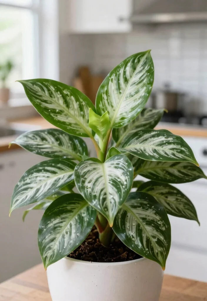 11 Indoor Plants You Can’t Kill (Even If You Have a Black Thumb!) - 10. Chinese Evergreen (Aglaonema) 1