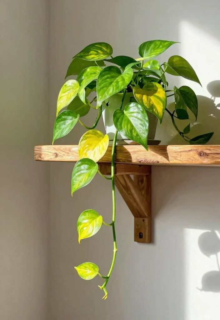 11 Indoor Plants You Can’t Kill (Even If You Have a Black Thumb!) - 3. Pothos (Epipremnum aureum) 1