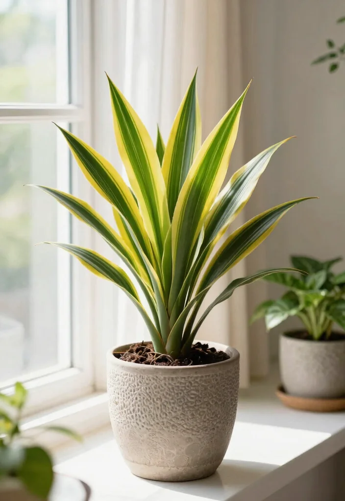 11 Indoor Plants You Can’t Kill (Even If You Have a Black Thumb!) - 7. Dracaena (Dracaena spp.) 1