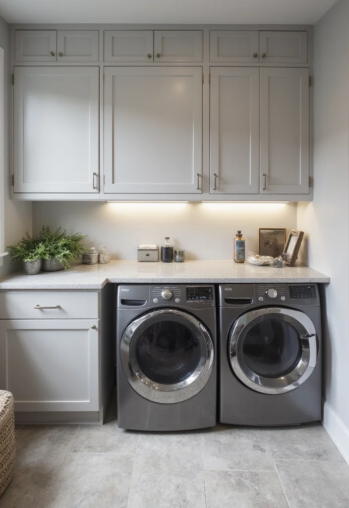 17 Laundry Room Makeovers That’ll Make You Actually Want to Do Laundry (#9 Is Spa-Like!) - 7. High-Tech Haven 1