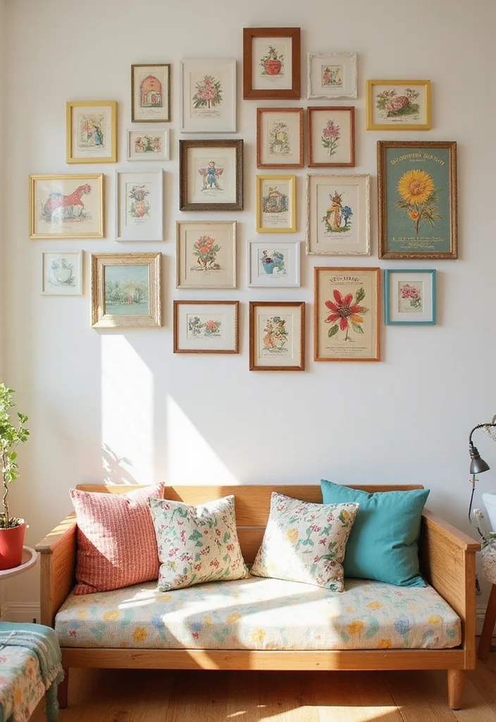 18 Unique Vintage Wall Art Ideas That Will Leave Your Guests in Awe! - 12. Vintage Alphabet Prints 1