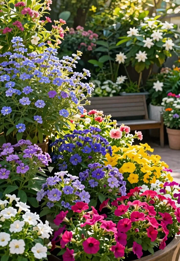 20 Flower Garden Ideas That Will Make Your Neighbors Green with Envy! - 14. Fragrant Flower Garden 1