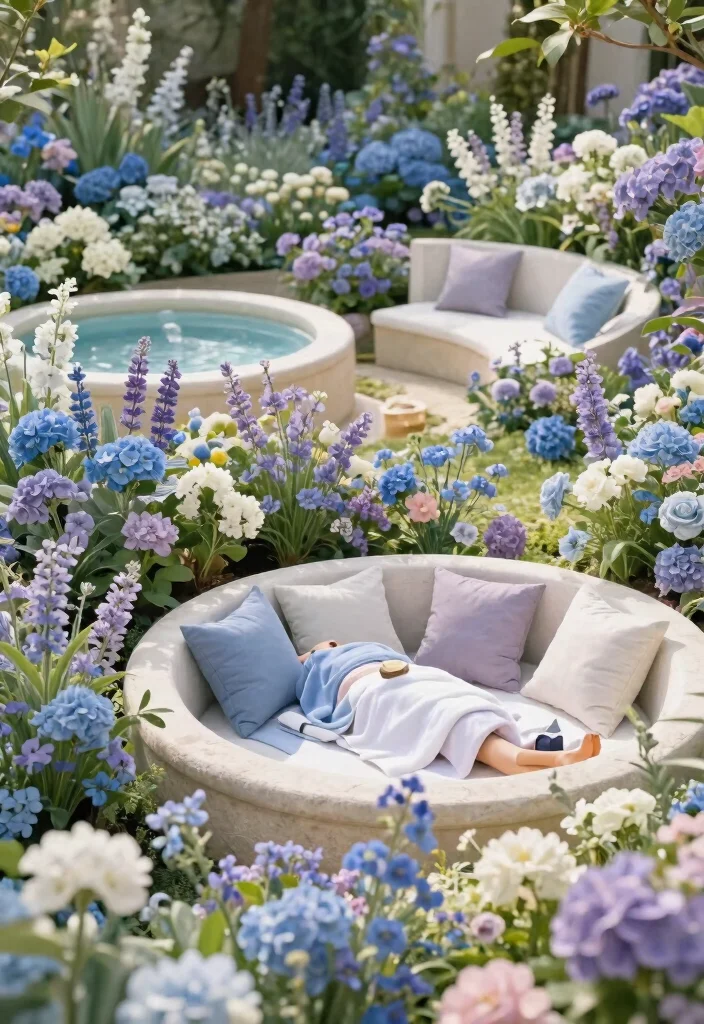 20 Flower Garden Ideas That Will Make Your Neighbors Green with Envy! - 20. Rejuvenating Flower Therapy Garden 1
